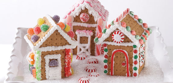mini gingerbread houses