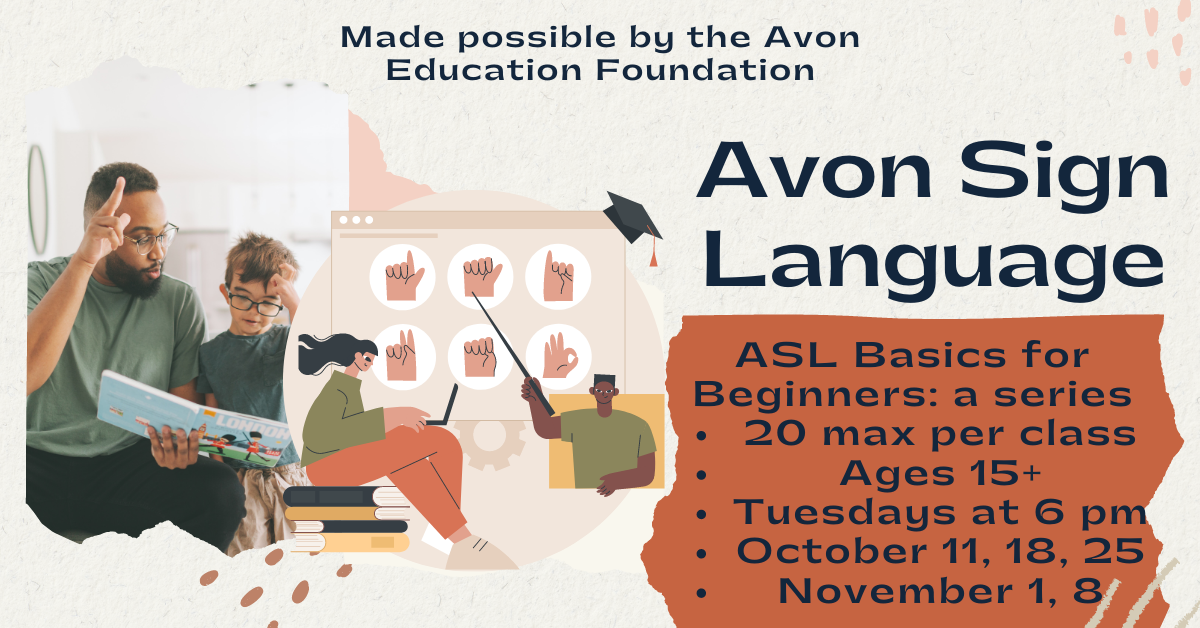 Avon Sign Language class information