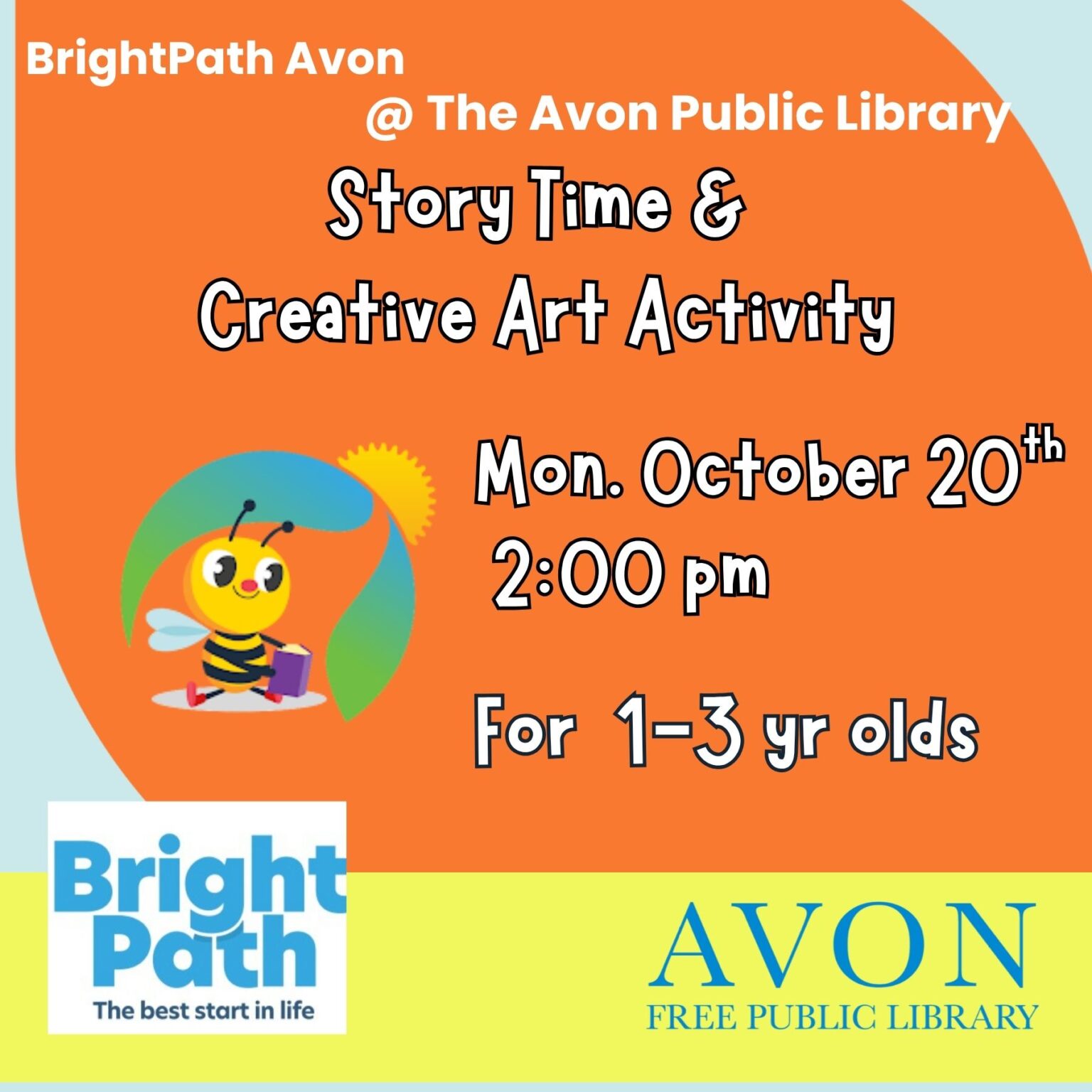 BrightPath Story Time & Creative Art Activity - Avon Free Public Library