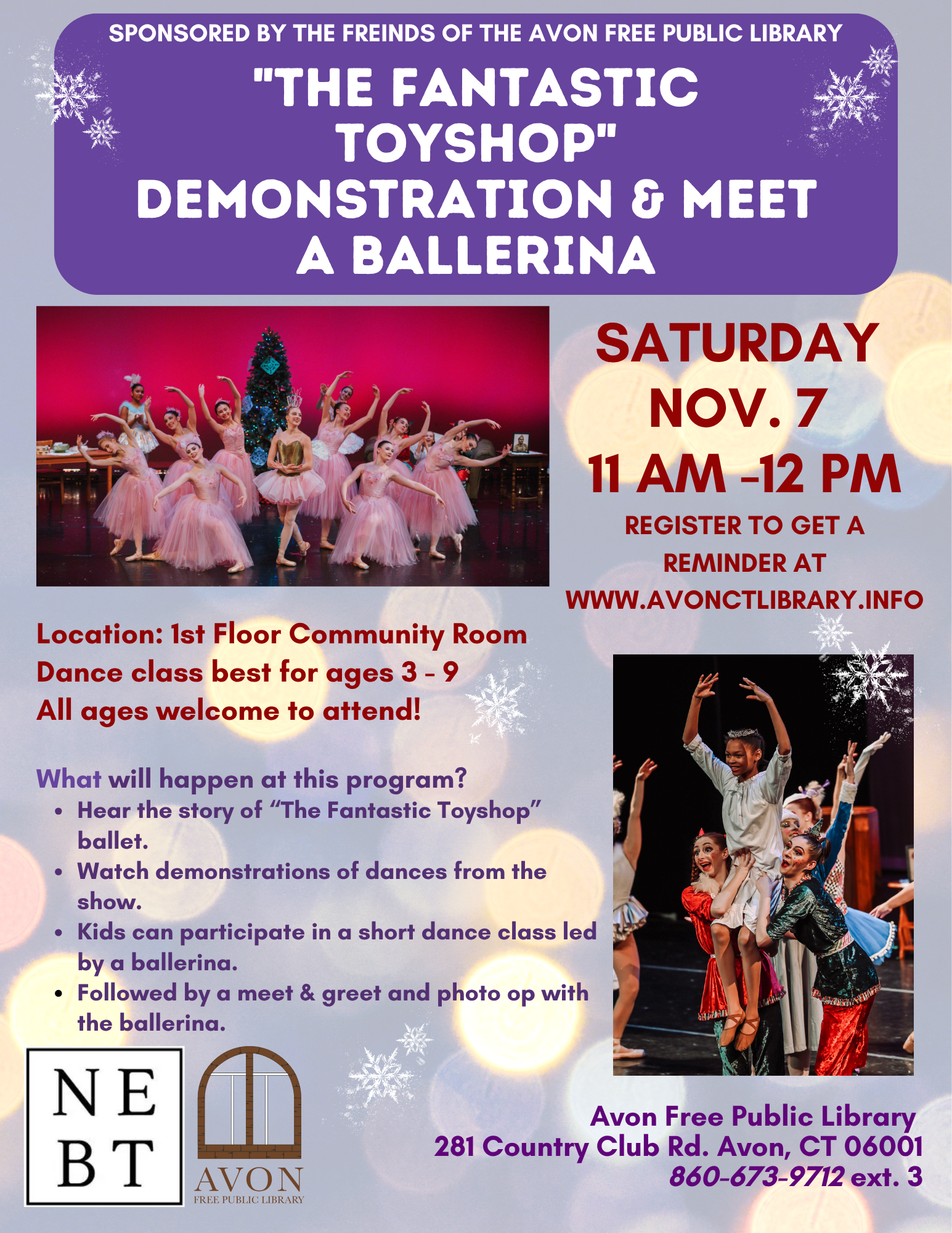 The Fantastic Toyshop Demonstration & Meet a Ballerina